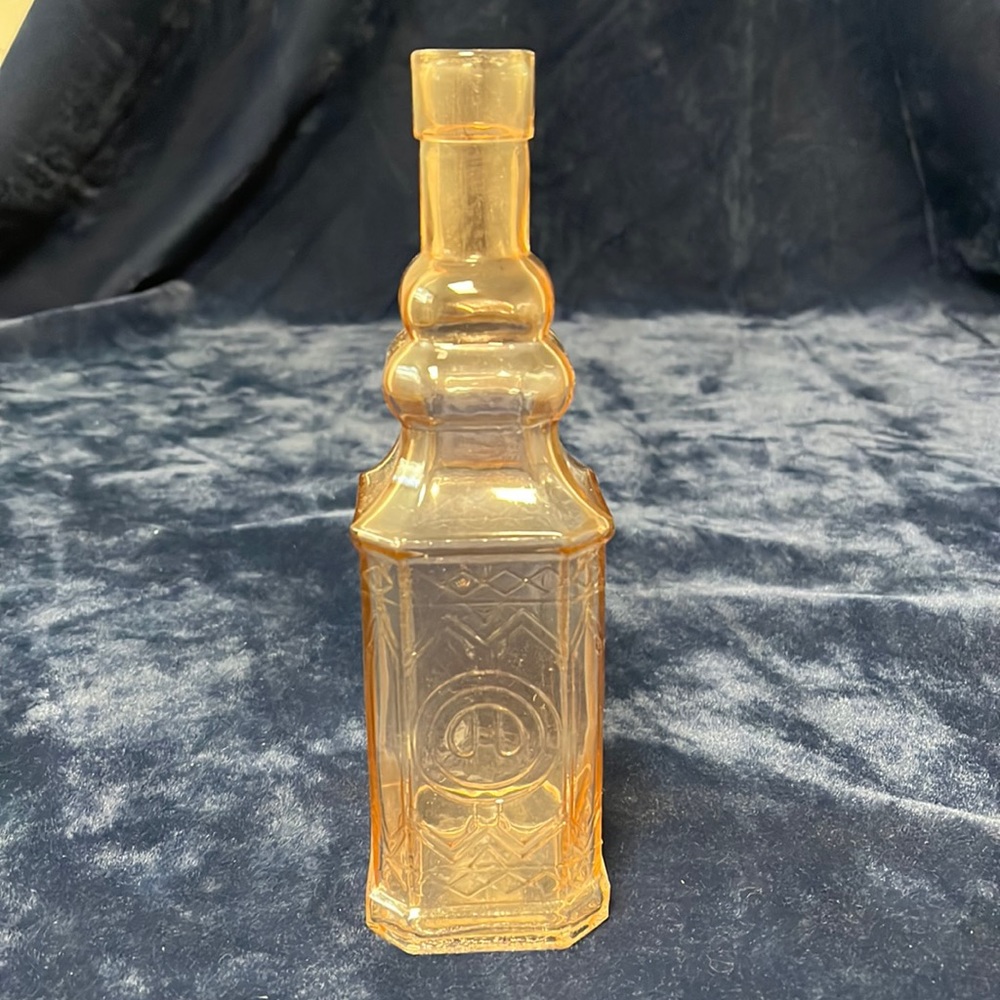 Pink Glass Bottle